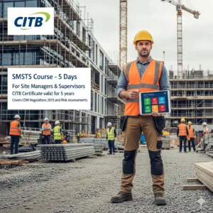 SMSTS Course Online – 5-Day Site Management Safety Training Scheme (UK Accredited)