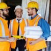 Site Manager UK supervising a construction project