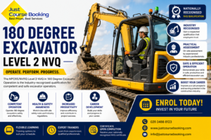 180 Degree Excavator Level 2 NVQ