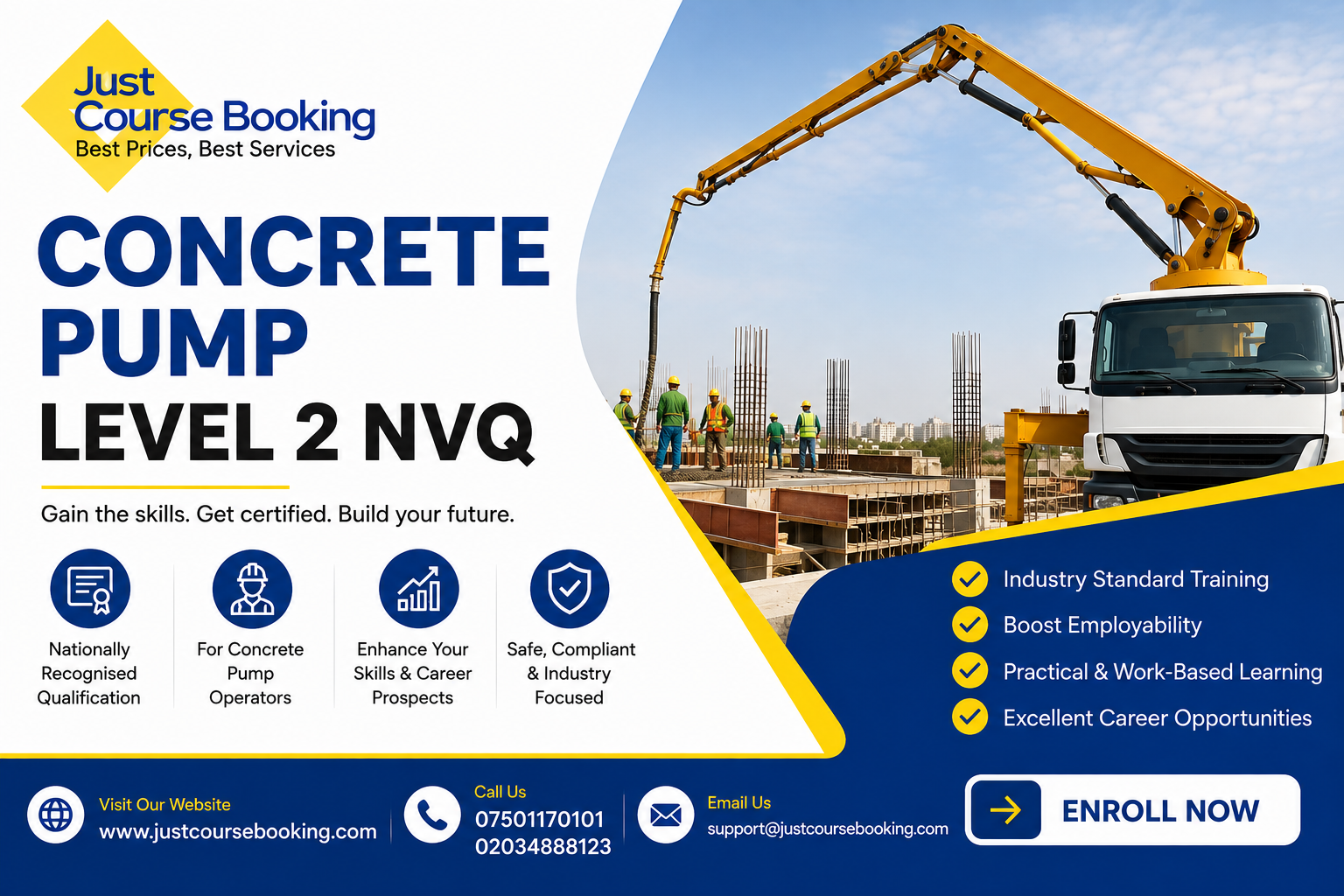 Concrete Pump Level 2 NVQ Concrete Pump Level 2 NVQ