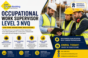 Occupational Work Supervisor Level 3 NVQ