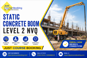 Static Concrete Boom Level 2 NVQ